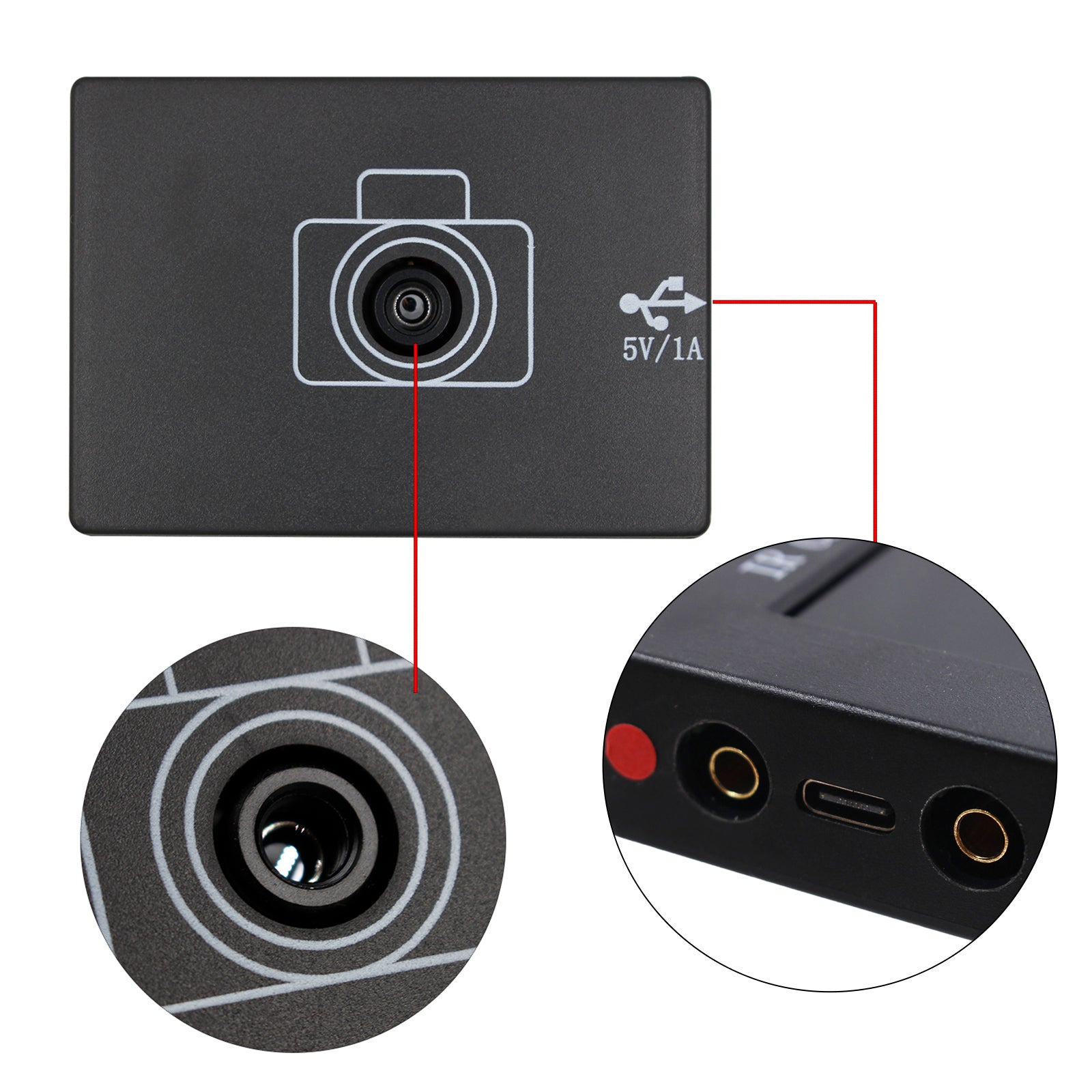 Dual Function Infrared Temperature Camera Thermal Imager 1.8Inch Imaging Sensor