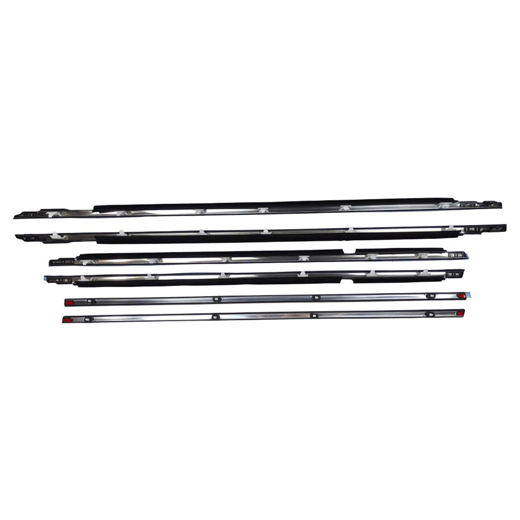 Lexus LX450 FZJ80 1996 1997 1998 6-Piece Door Molding Belt Weatherstrip 75710-60011 75720-60011