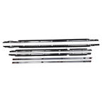 1996-1998 Lexus LX450 FZJ80 Door Belt Molding Trim Set 6 Pieces OEM Parts 75710-60011 75720-60011