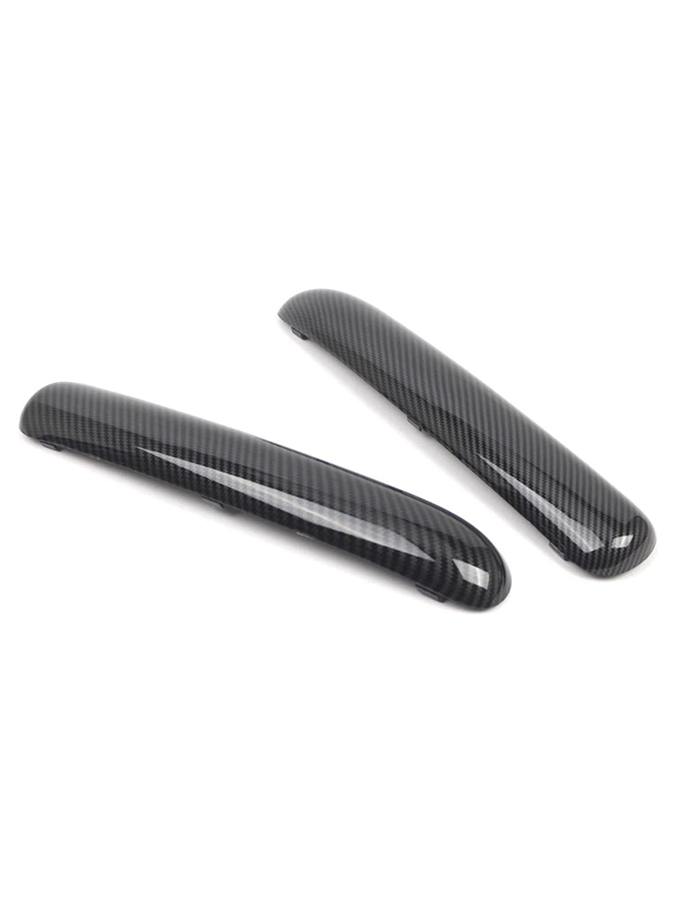 2001 2002 2003 2004 Mini Cooper One Front Bumper Carbon Fibre Trim Pair R50/R52/R53