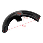 19 Inch Front Fender Wrap ABS Plastic For Harley Touring Electra Street Road Glide FLHT FLHR