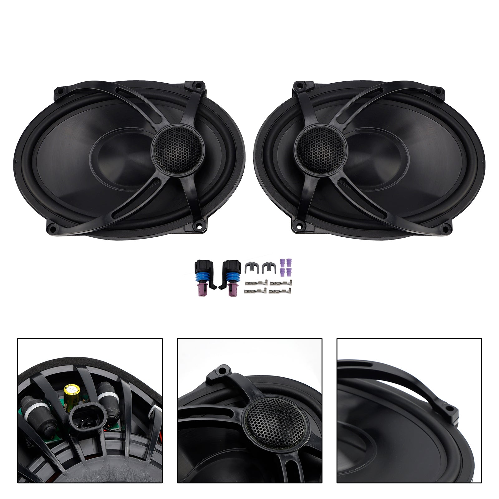 FLHR Road Glide Touring 1994-2024 Dual 5"X7" Saddlebag Speaker System