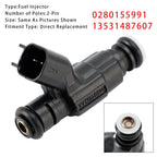 Mini Cooper R50 R53 R52 1.6 Fuel Injector Replacement Part 0280155991 13531487607