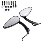 1990-2021 Sportster 883 1200 Custom Dynamics Black LED Mirror Turn Signals