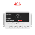 12V 24V 48V PWM Solar Charge Controller 10A to 60A Auto Regulation Iron Phosphate