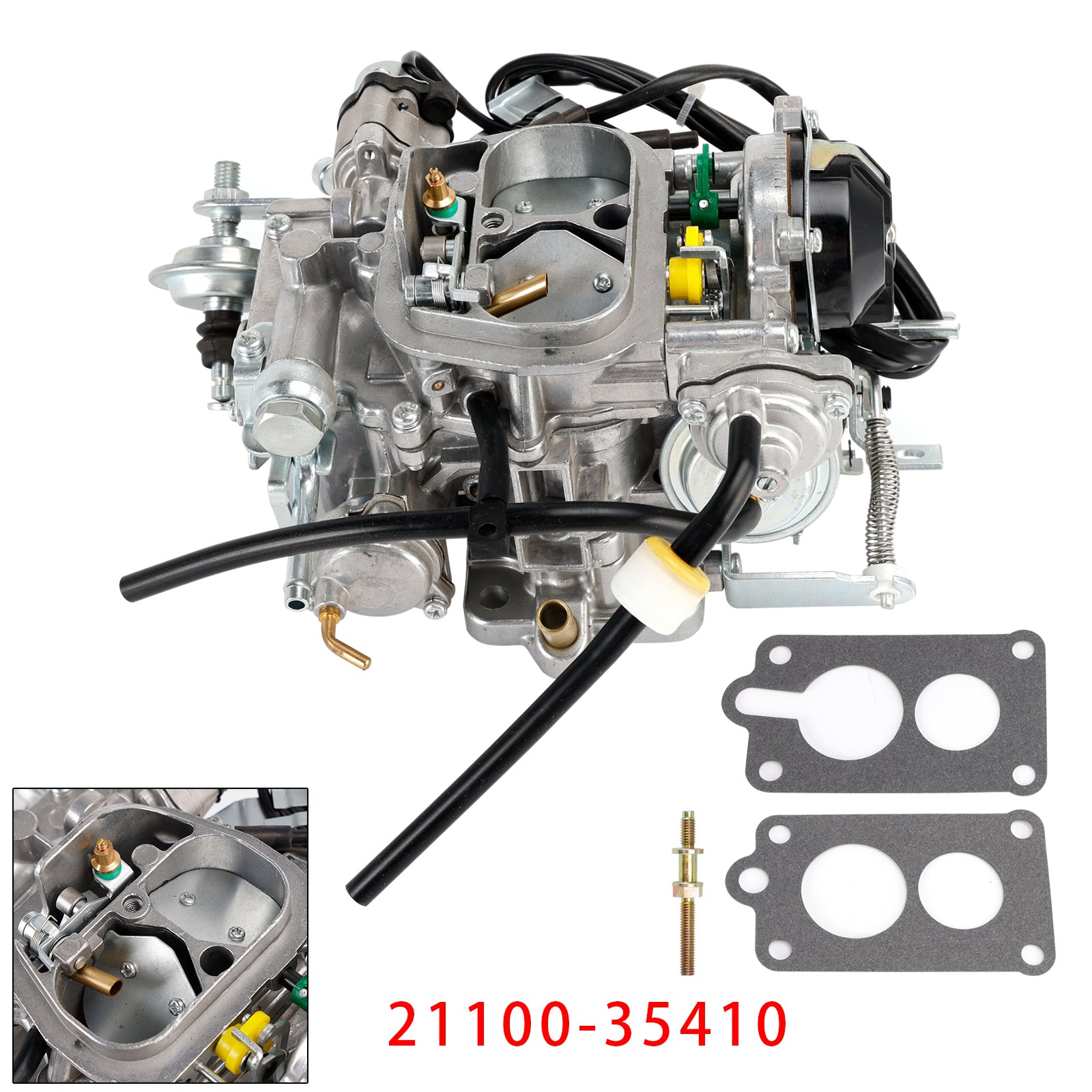 Toyota 22R 2-Barrel Square Carburetor for 1987-1991 Truck Models 21100-35410
