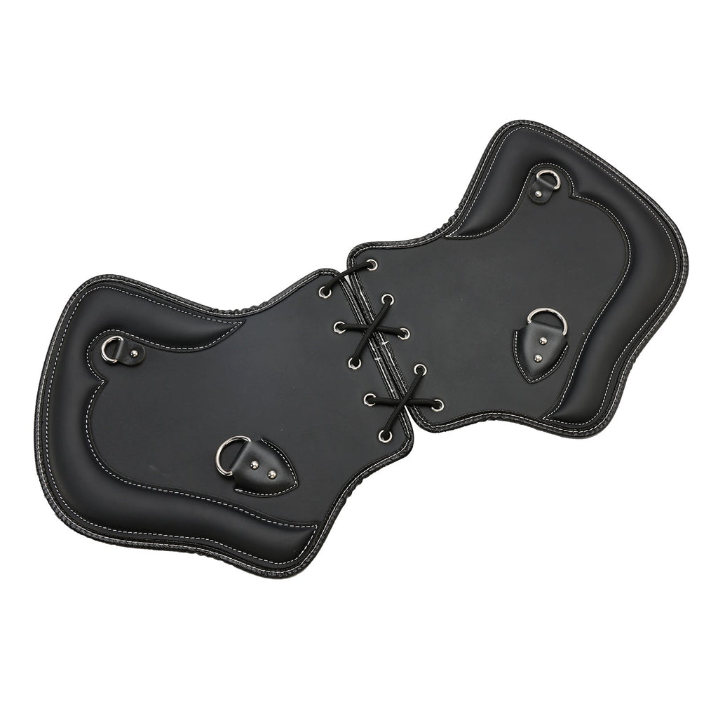 CNC Machined Heat Shield Saddle Protector Pair for 1985-2017 Harley Touring Softail Dyna and Sportster Models
