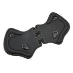 CNC Motorcycle Heat Shield Saddle Guards Pair Compatible 1985-2017 Harley Cruiser Models Black Brown