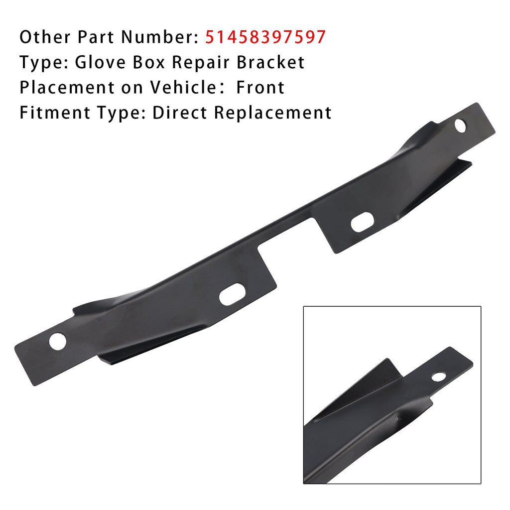 BMW Z3 Series 1996 1997 1998 1999 2000 2001 2002 Glove Compartment Bracket 51458397597
