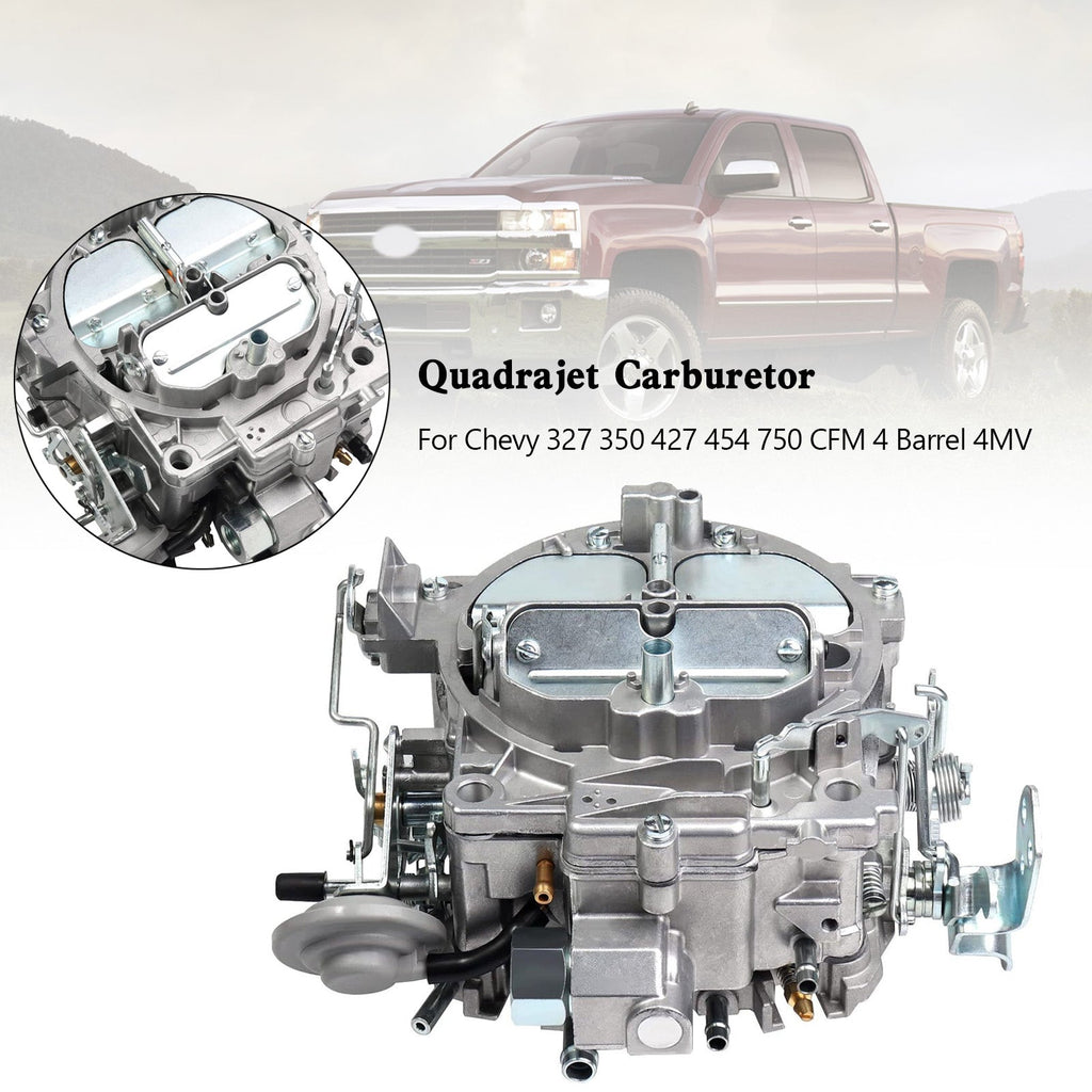 1966-1970 Chevy V8 Big Block 396 6.5L Mark IV Street Quadrajet 750 CFM Carburetor 7040021