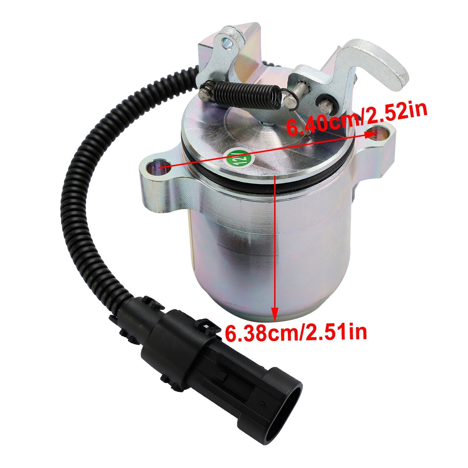 12V Fuel Shutoff Solenoid for Deutz 1011 2011 Engines 0428-7583 0428-7116