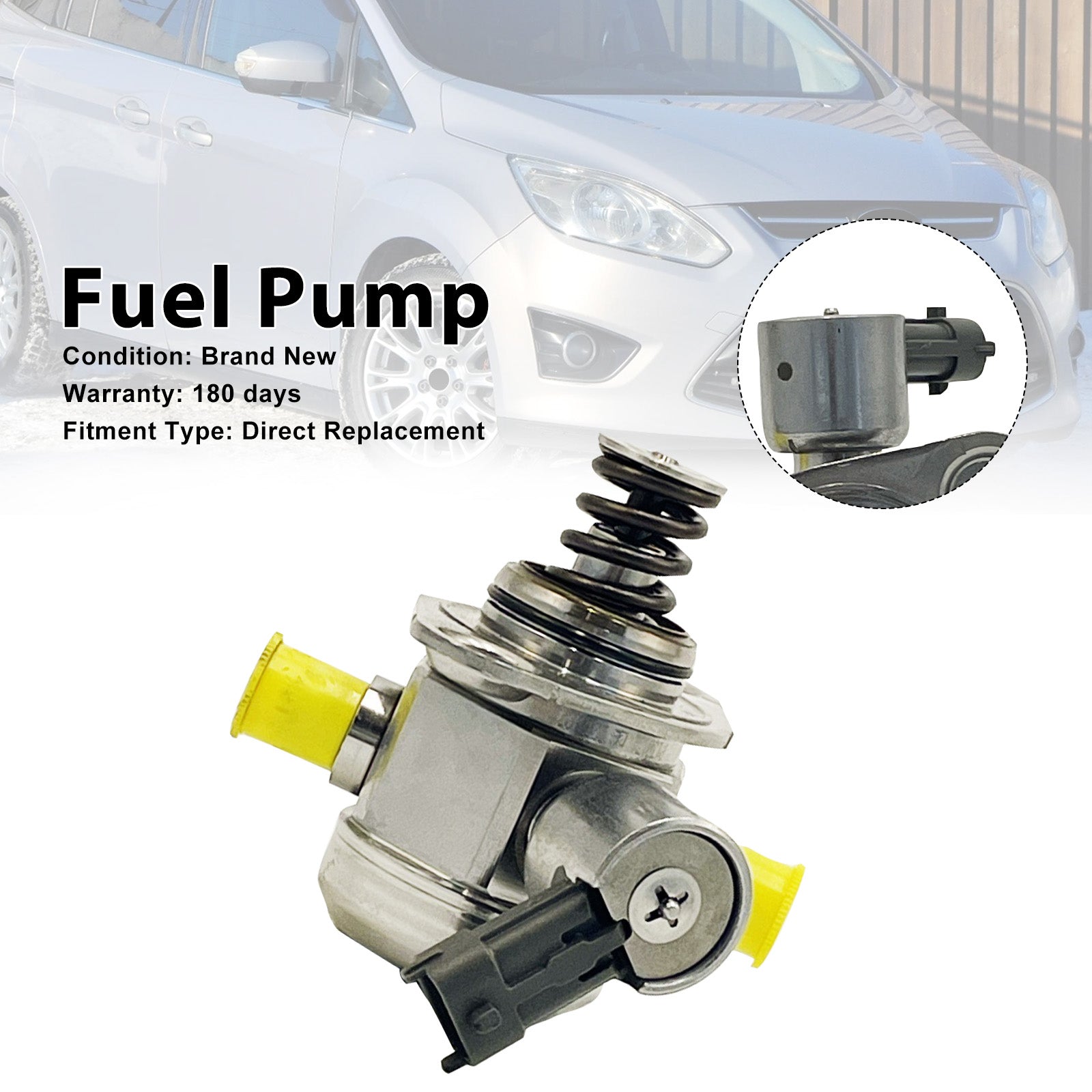 01/2011-06/2014 FORD FOCUS III 1.6L High Pressure Fuel Pump BM5G9D376BB 1752534 0261520139
