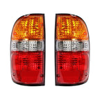 Toyota Tacoma 2001 2002 2003 2004 Rear Tail Lamp Lights Pair with Bulbs