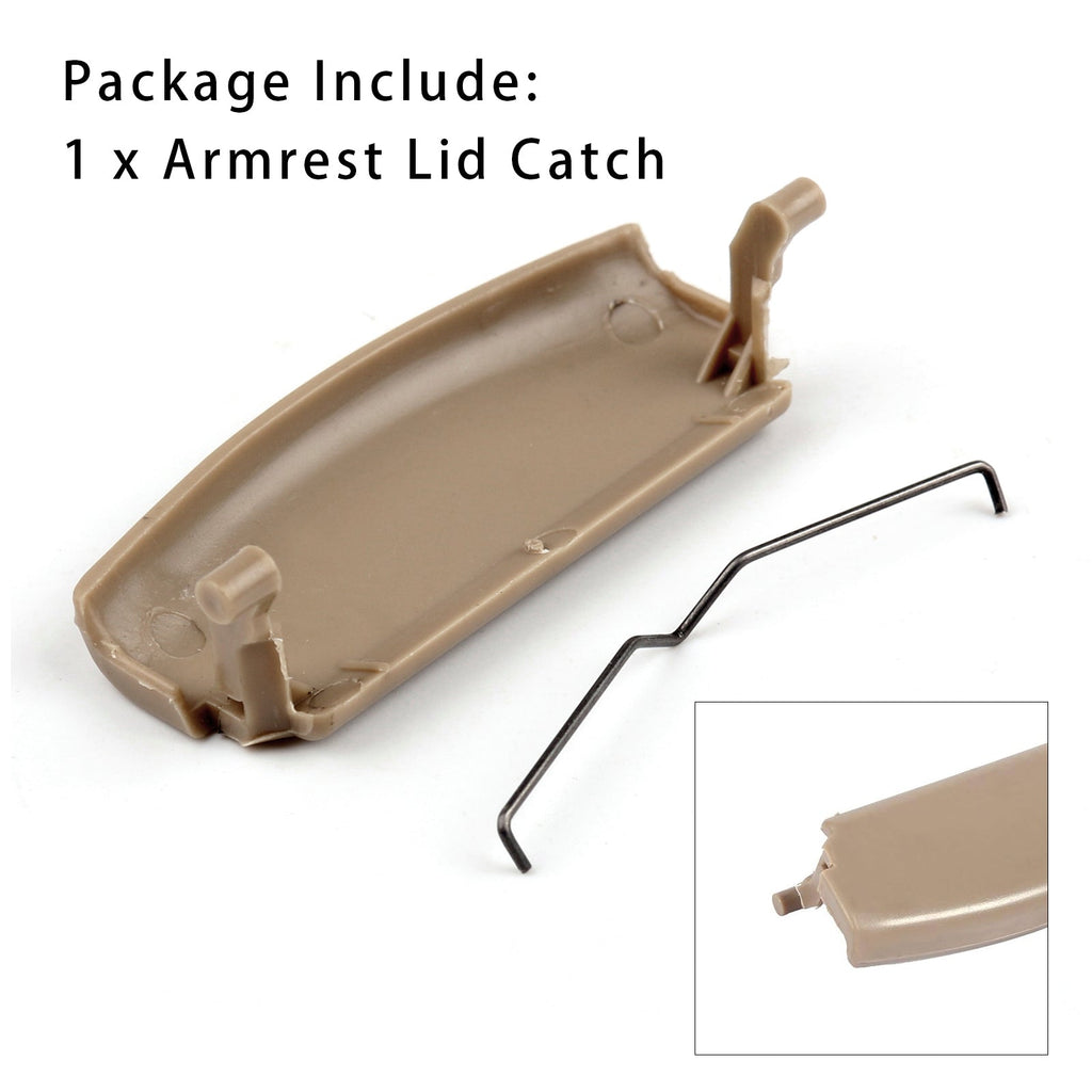 2001-2008 Audi A4 B6 B7 Center Armrest Lid Latch Assembly Beige 8E0864245E