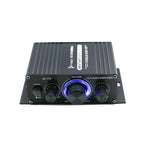 Dual 200W Hi-Fi Car Audio Amplifier with MP3 Radio Booster and LED Display for 12V Vehicles