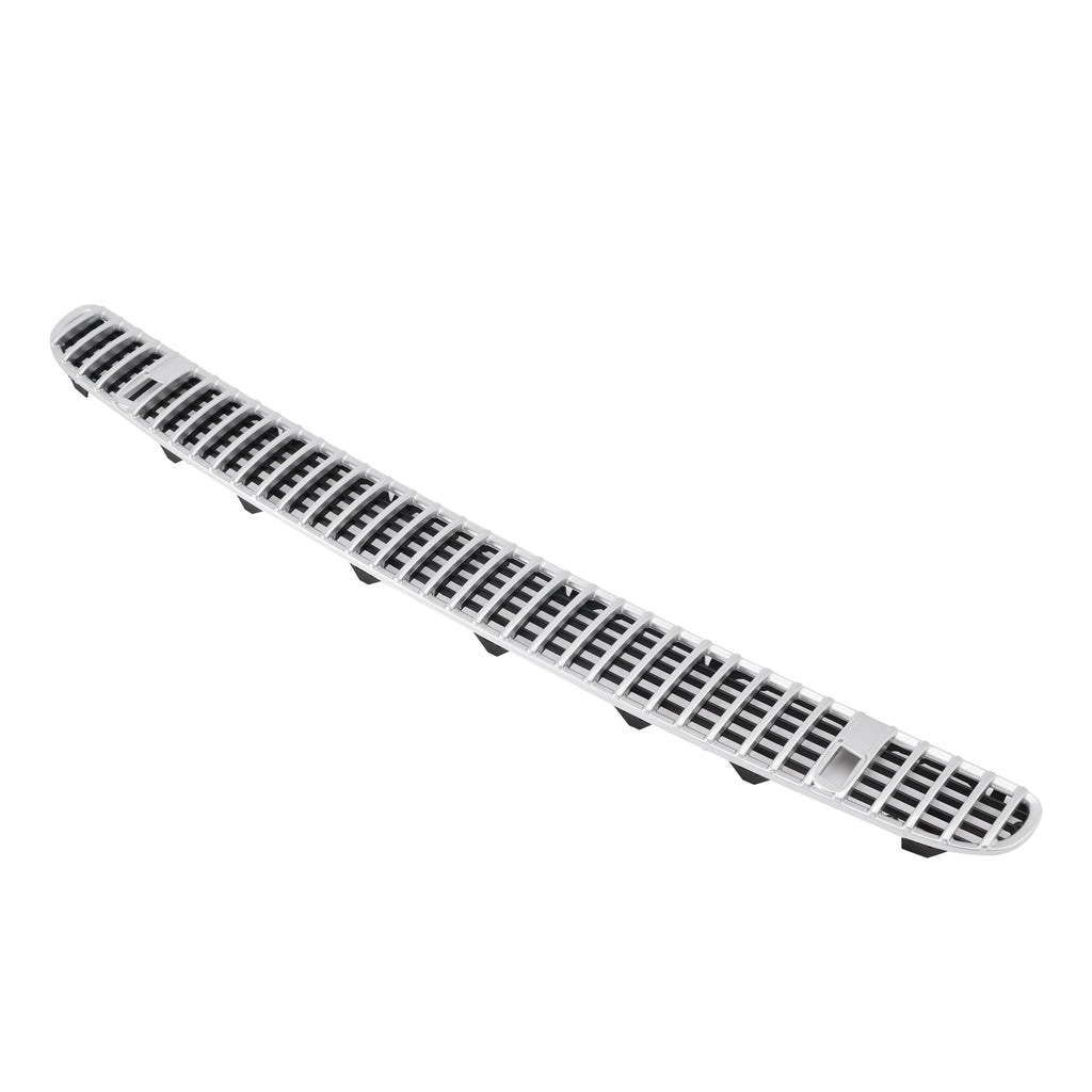 BMW E46 2002 2003 2004 2005 Front Silver Hood Upper Vent Grill 51137075324