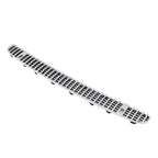 Front Upper Hood Vent Grill Silver for 2002-2005 BMW E46 51137075324
