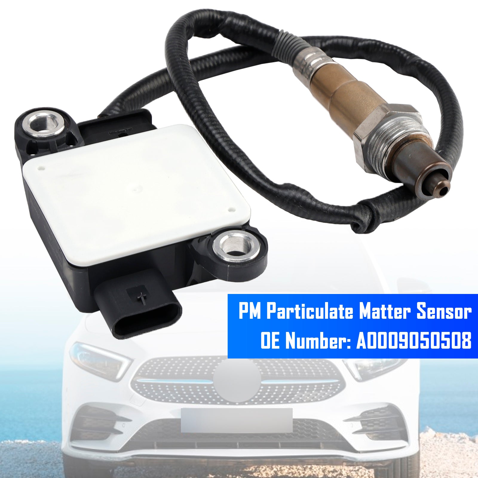 06/2018-12/2021 Mercedes-Benz Sprinter 3,5-t Platform/Chassis (B907, B910) 311 CDI (910.131, 910.133) Platform/Chassis Diesel PM Particulate Matter Sensor A0009050508
