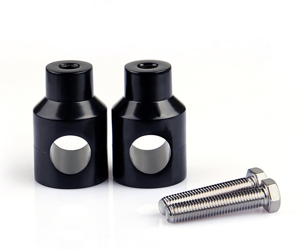 Handlebar Risers 2" Motorcycle Cruiser Yamaha V-Star Honda VTX Suzuki Boulevard Generic Fit