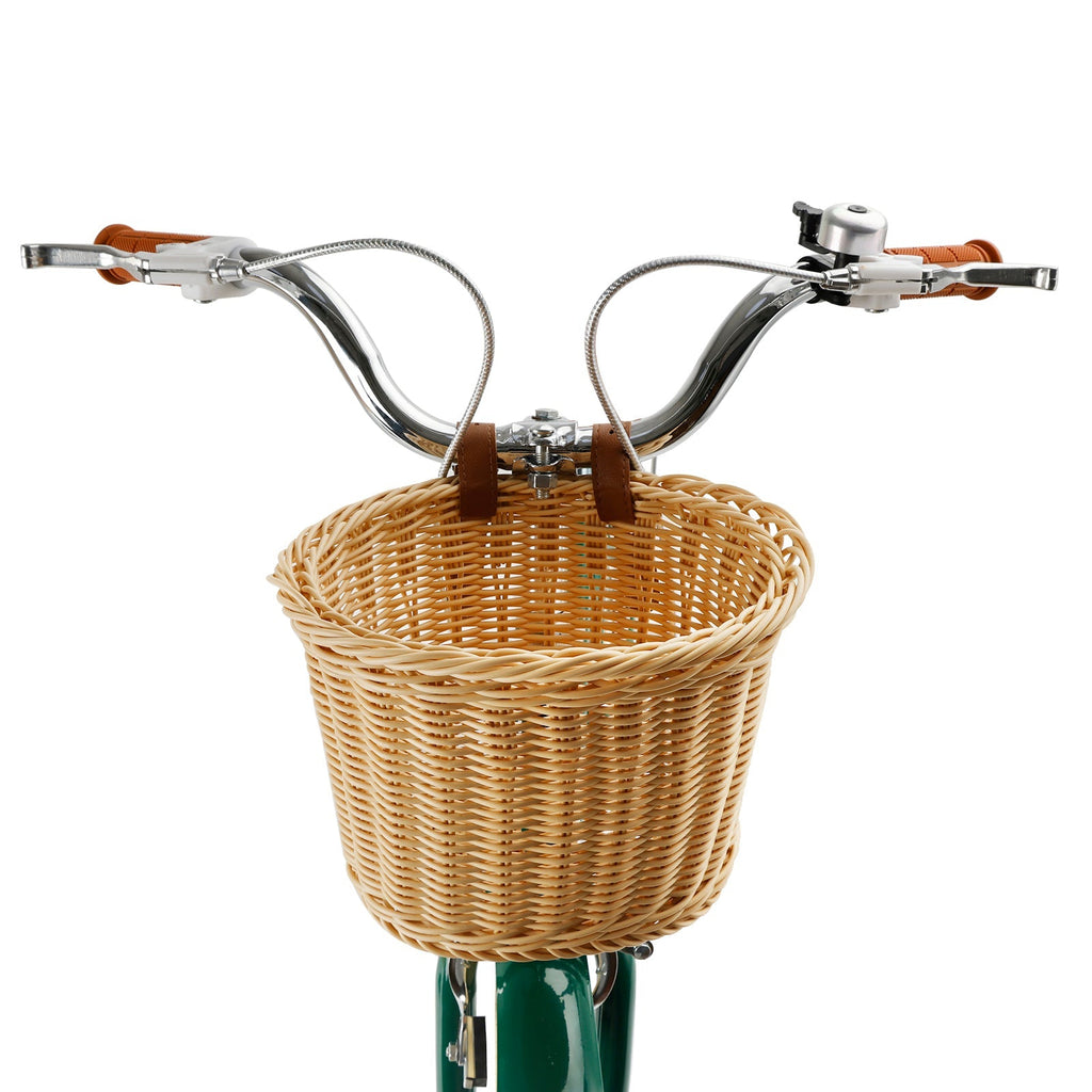 18" Child's Bicycle for 7-9 Year Old Kids Boys Girls Featuring Basket