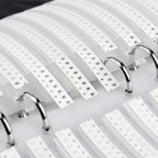 0201 0402 0603 0805 1206 170-Value 1% SMD Resistor and Capacitor Sample Assortment Book