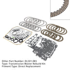 0B5 DL501 Complete Transmission Rebuild Master Kit Audi A4 A5 A6 A7 Q5