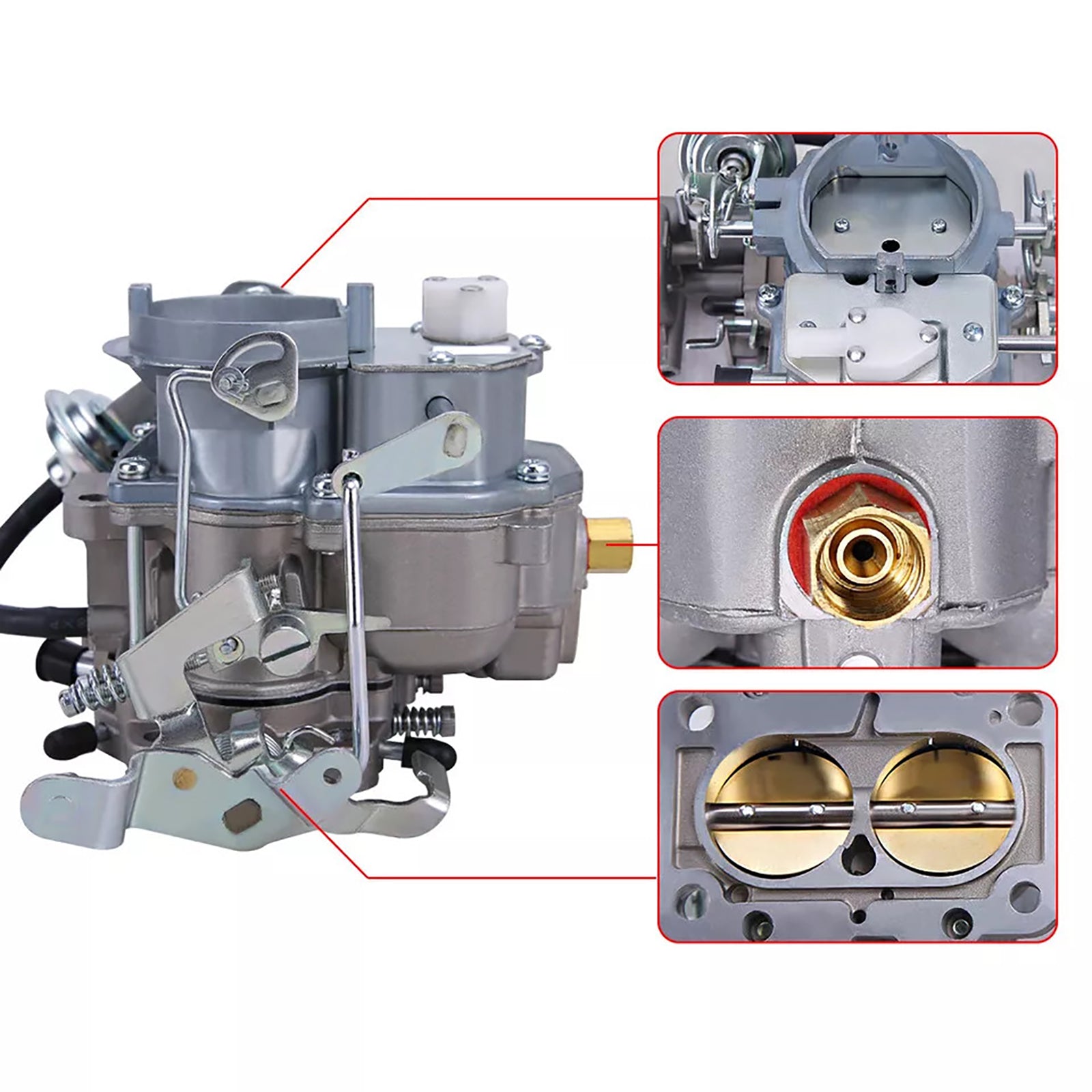 1806449 Carburetor 2 BBL for 1988 Jeep Wrangler S