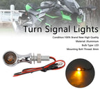 12V Universal Motorcycle LED Turn Signal Light 8mm for Suzuki