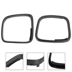 2x VW Transporter T5 Caddy Door Mirror Bezel Trim Ring Cover Cap Generic