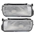 BMW E36 3-Series Front Fog Light Bezels Pair 1992-1998 No Bulbs Included
