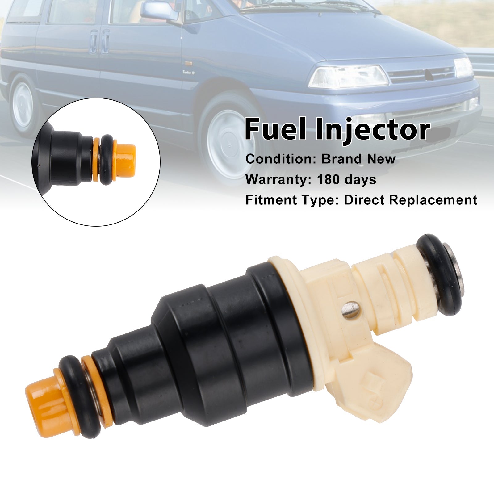 Fuel Injector 0280150701 for Ford Escort RS Turbo RST Motorsport Beige 1PC