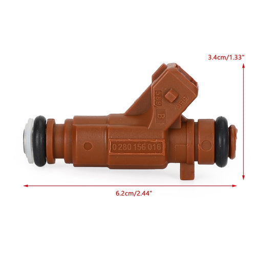 0280156016 Fuel Injector Single Unit for Mercedes S500 G500 SL500 E500 CLK500 5.0L 4.3L Engine