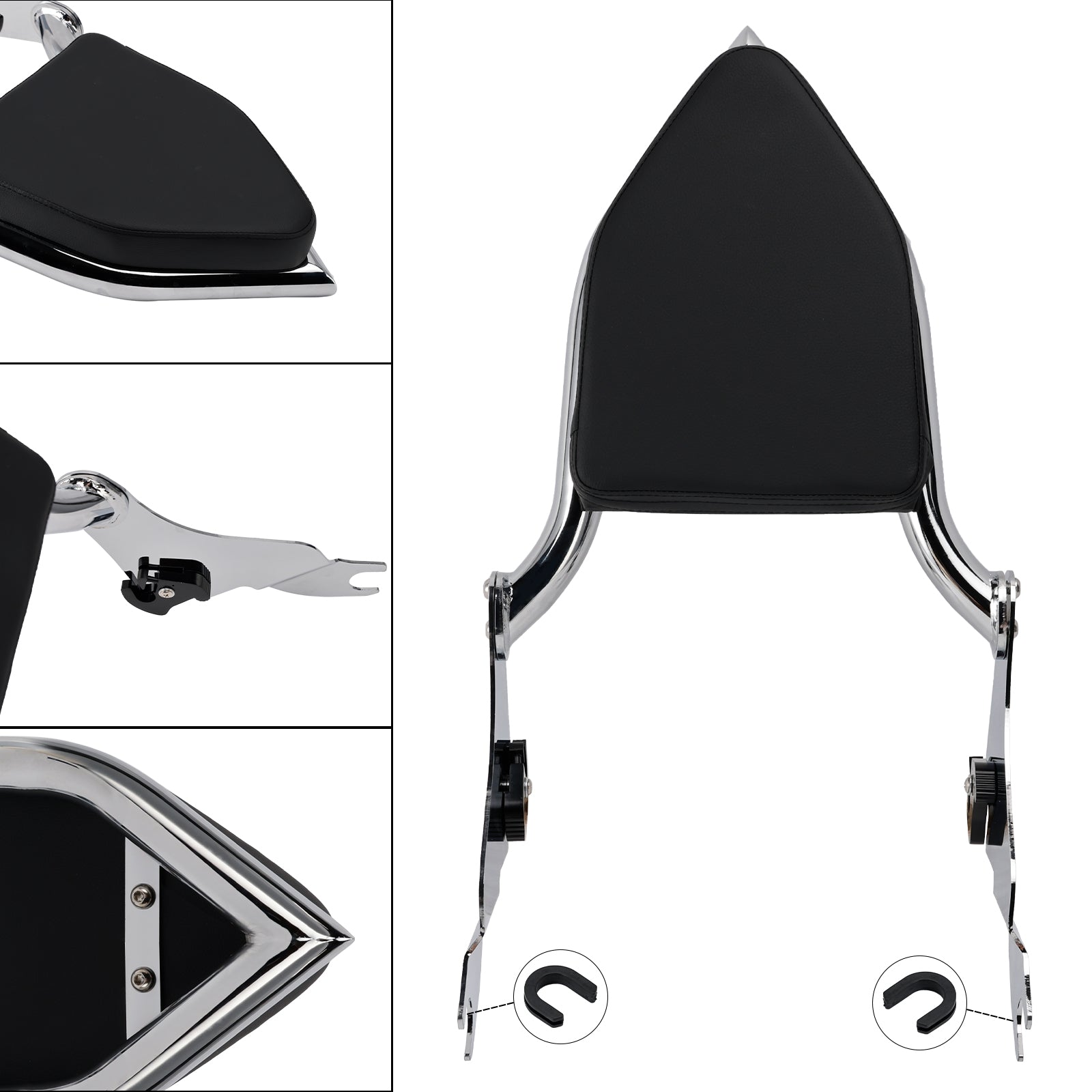 2000-2001, 2009, 2024 CVO Road Glide FLTRSE Passenger Backrest Sissy Bar