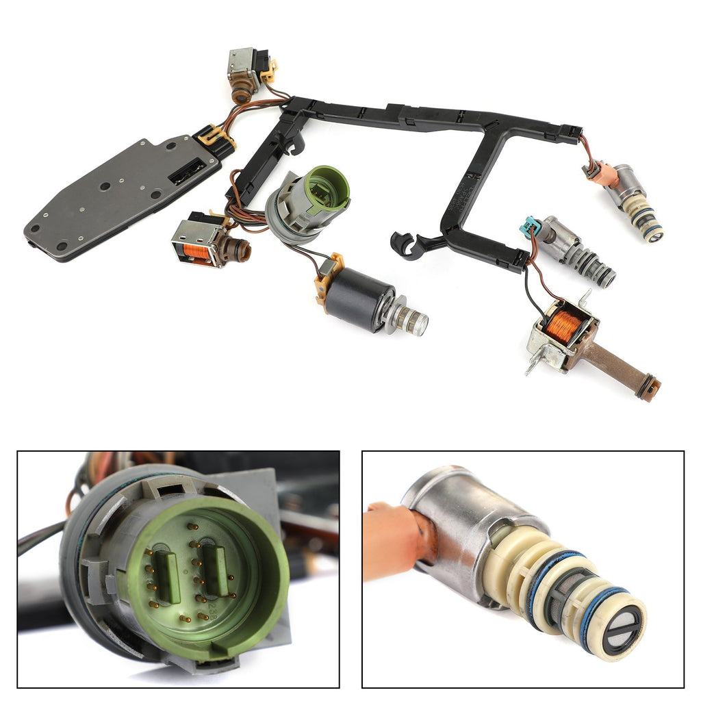 1993-2002 Generic 7pc 4L60E Solenoid Pack with Wiring Harness PWM Control