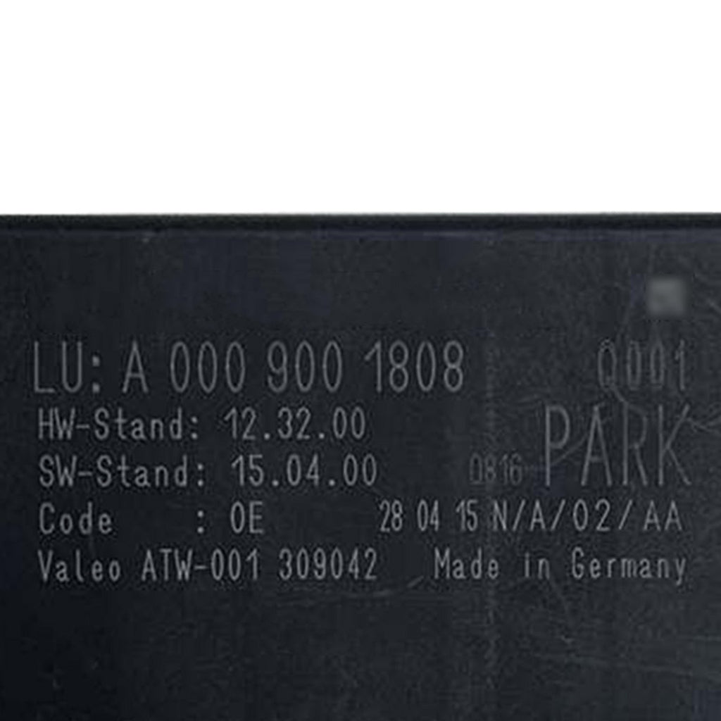 0009001808 Mercedes W205 C180 Parking Assistance Control Module Unit