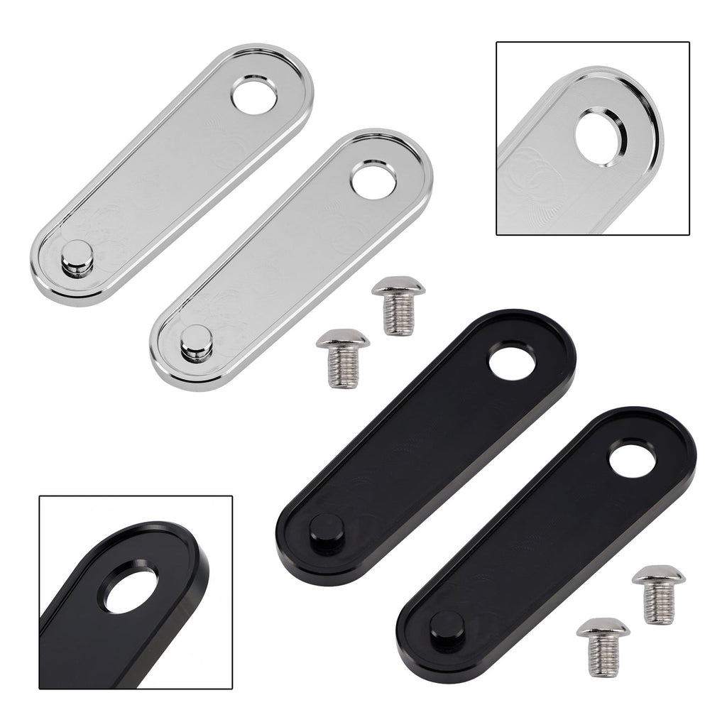 Harley Electra Glide Road Glide 1993-2023 Rear Floorboard Mounting Frame Plates
