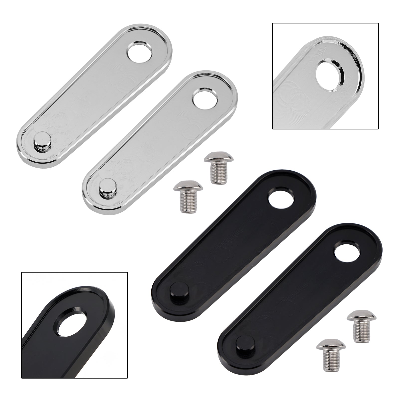 1993 to 2023 Electra Glide and Road Glide Rear Foot Peg Support Frame Plates
