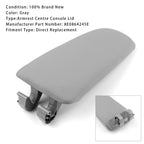 2001-2008 Audi A4 B6 B7 Gray Leather Center Console Armrest Cover 8E0864245E