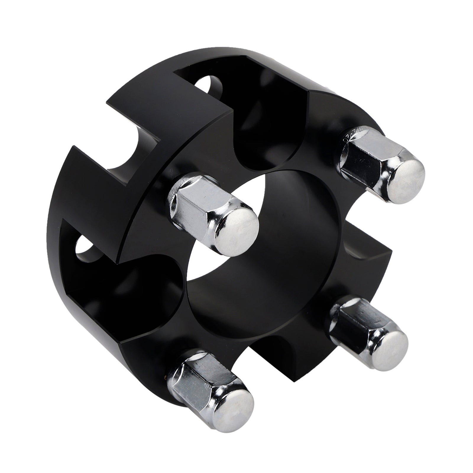 Golf Cart Wheel Spacers 2 Inch Black Lug Nuts Set for Club Car Yamaha EzGo