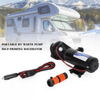 12V Portable Waste Water Macerator Pump for RV Sewage Processing Systems
