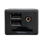 13581213 SD Card Reader Dual USB AUX Jack Connector for Cadillac and GMC Vehicles