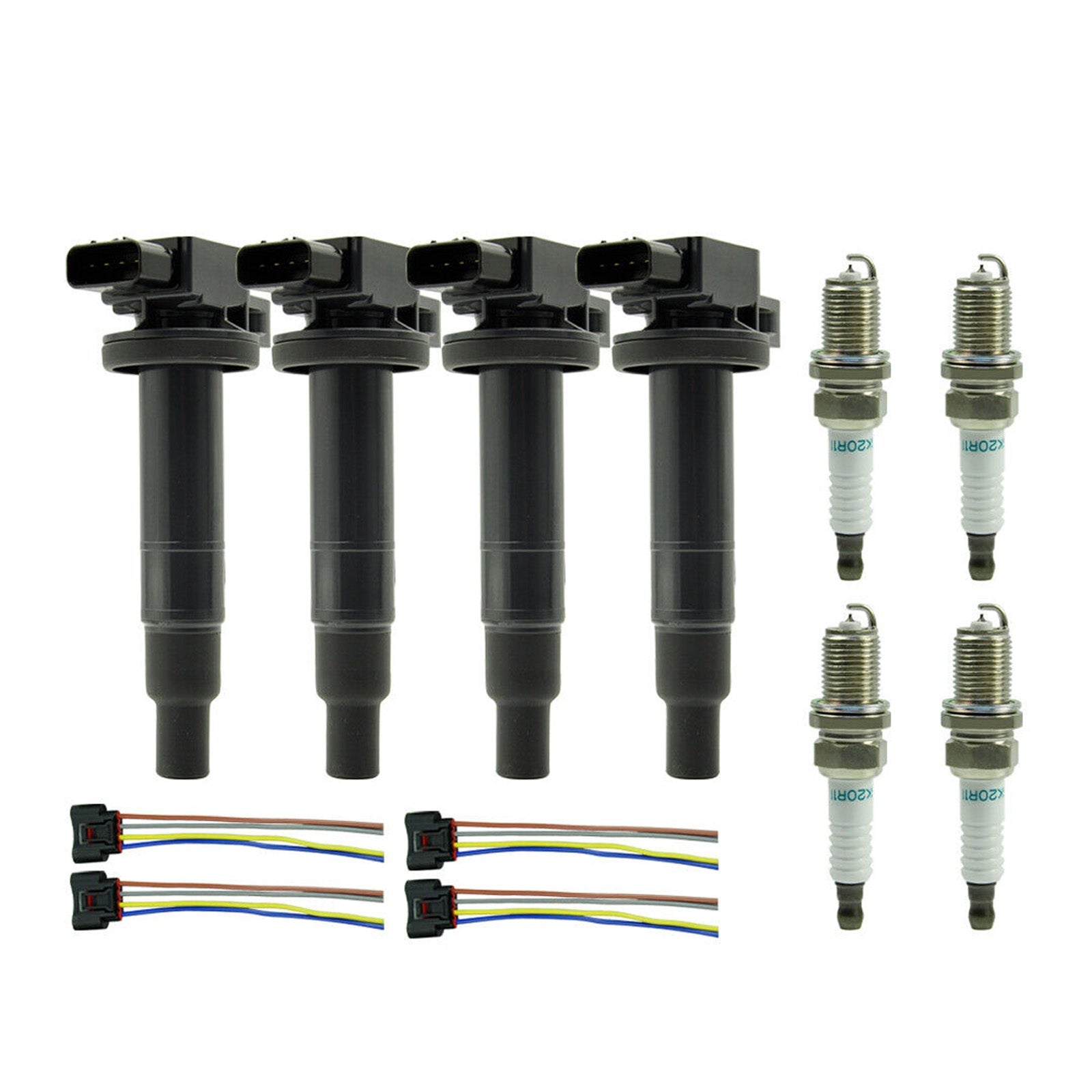 Toyota Prius 2001-2009 1.5L 4-Cylinder Ignition Coil Spark Plug Connector Set UF316 90919-02240