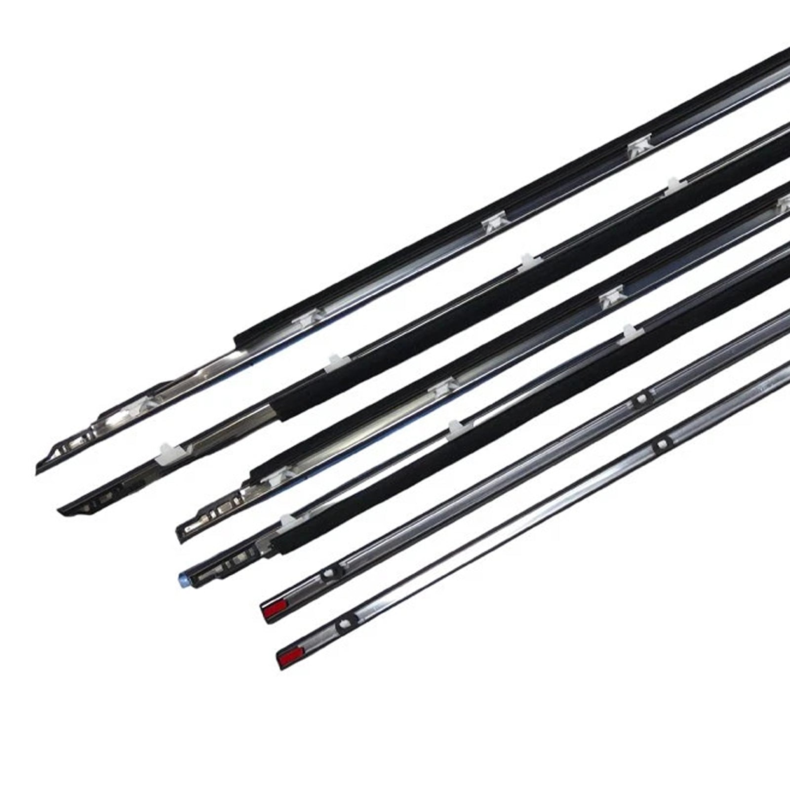 Lexus LX450 FZJ80 1996 1997 1998 6-Piece Door Molding Belt Weatherstrip 75710-60011 75720-60011