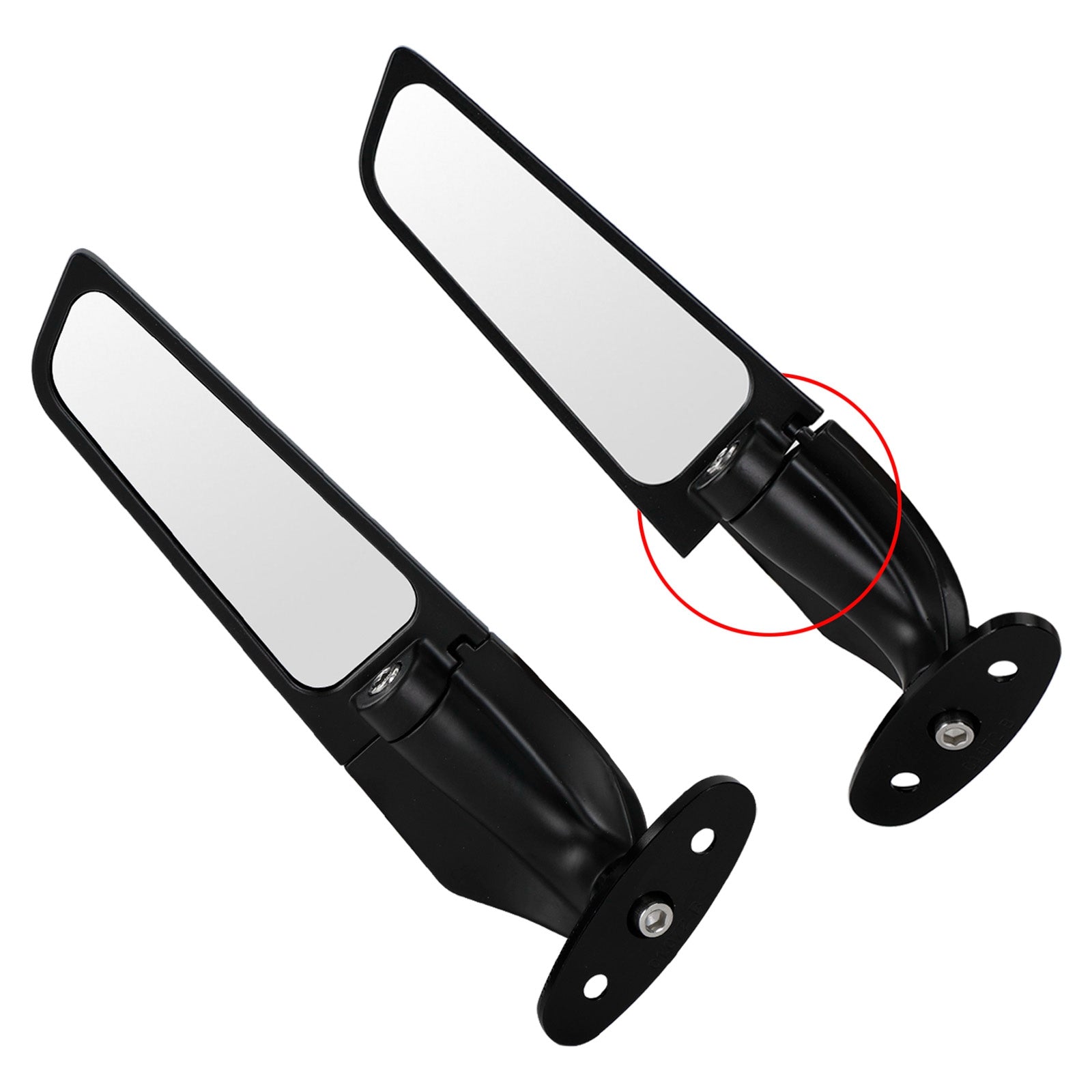 Suzuki GSXR 600/750/1000 2000-2019 Performance Adjustable Wing Fin Mirrors
