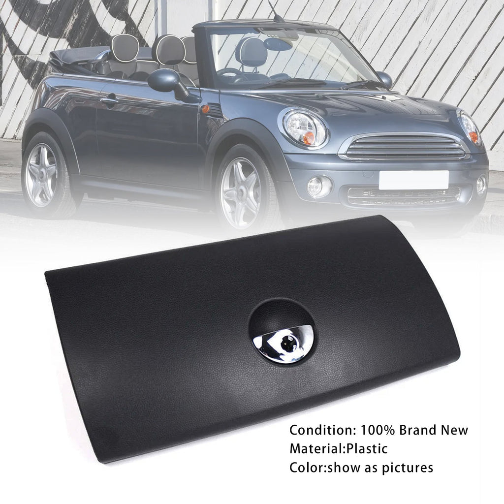 2001-2006 Mini R50 Hatchback Mini One Cooper 1.6 Petrol W10 Black Glove Box Door Cover 51166959970
