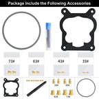 1966-1970 Chevy Mark IV 6.5L 396 Big Block V8 Street Quadrajet 750 CFM Carburetor 7040021