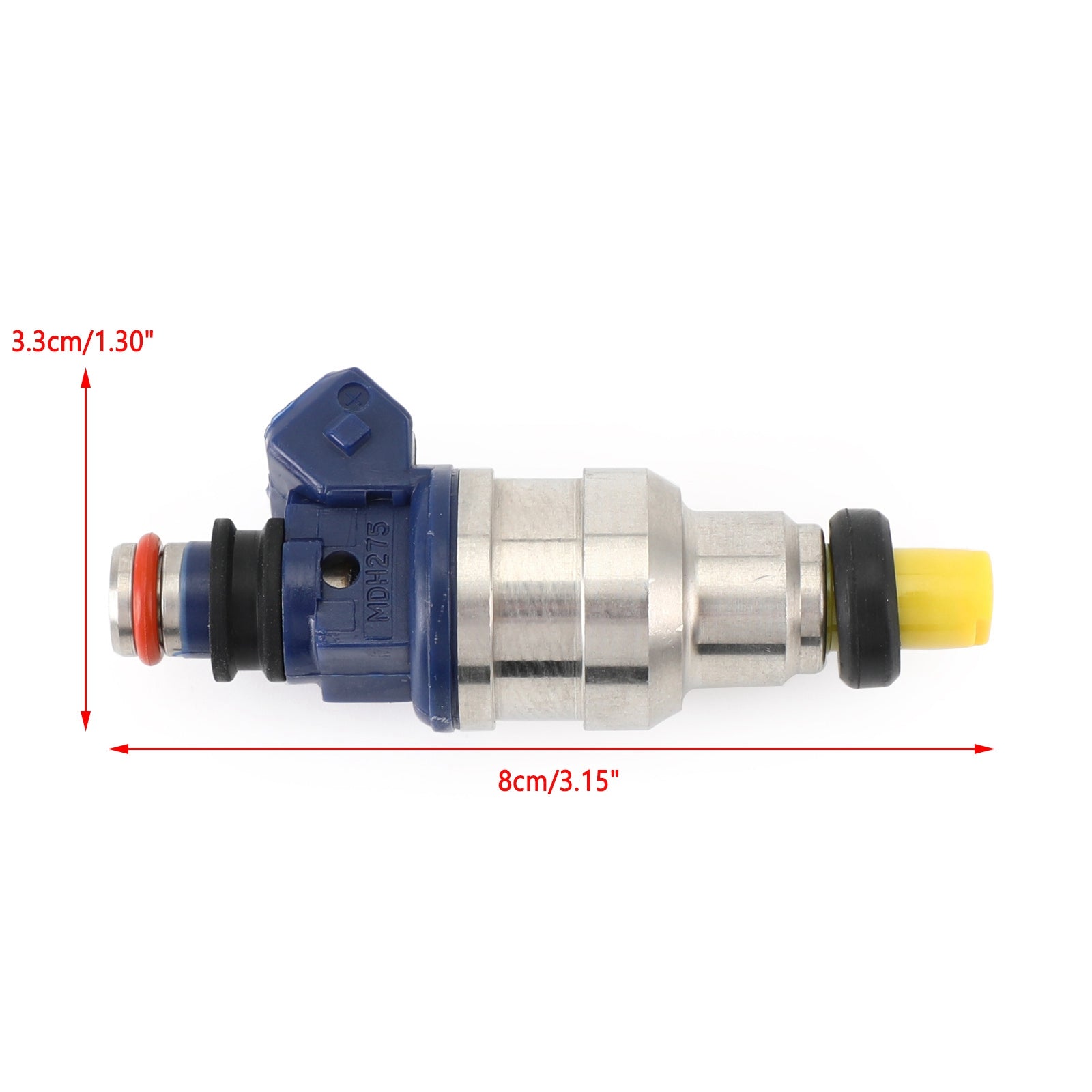 1 Pc Generic Fuel Injector INP-065 Compatible with Mitsubishi 2.4L L4 1994-1999 842-12147 MDH275