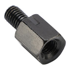 Universal 8mm to 8mm Reverse Thread Motorcycle and Scooter Mirror Adapters - Pair