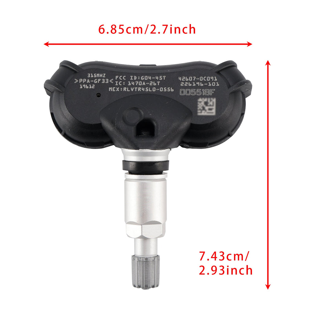 Toyota RAV4 Highlander Tundra Tire Pressure Monitoring Sensor OEM 426070C091