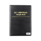 0201 0402 0603 0805 1206 170-Value 1% SMD Resistor and Capacitor Sample Assortment Book
